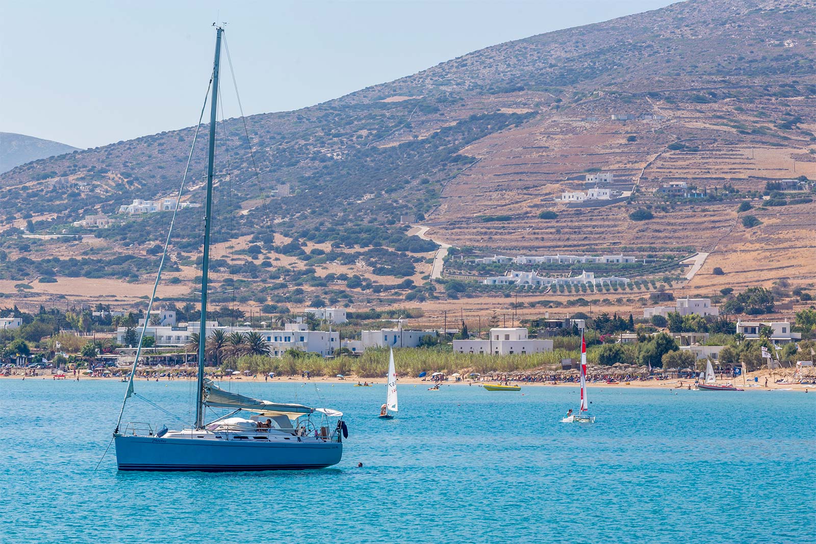 best beaches in Paros for kitesurfing