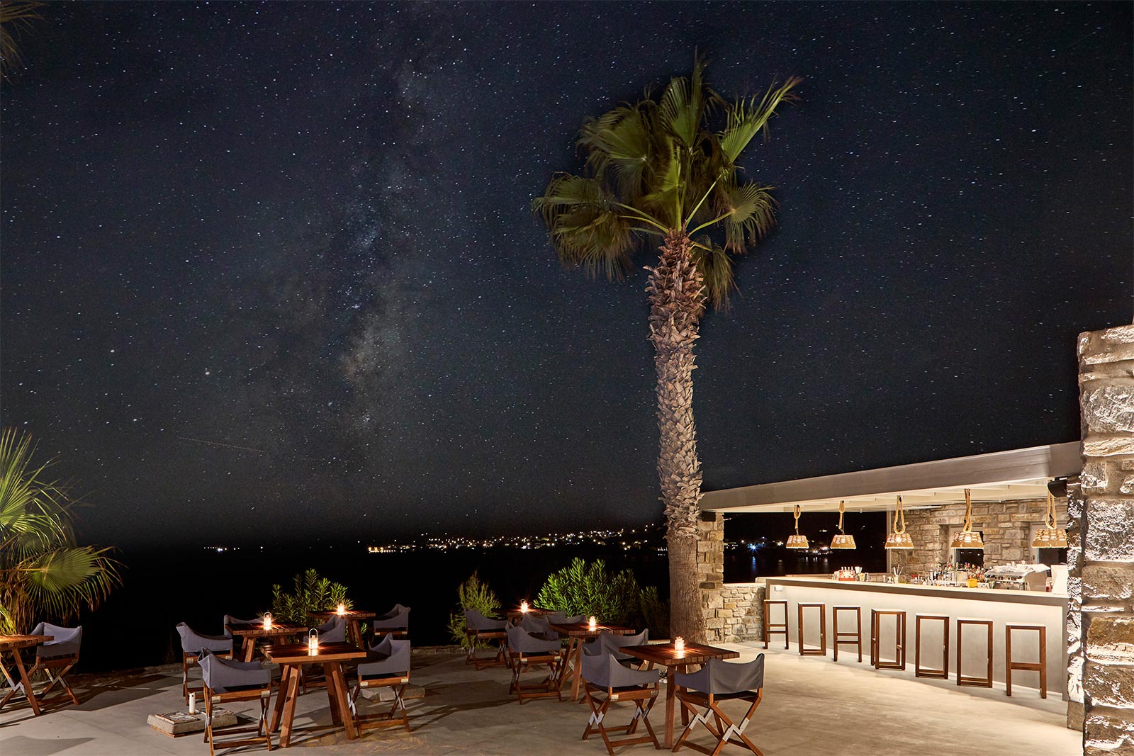 Paros beach clubs