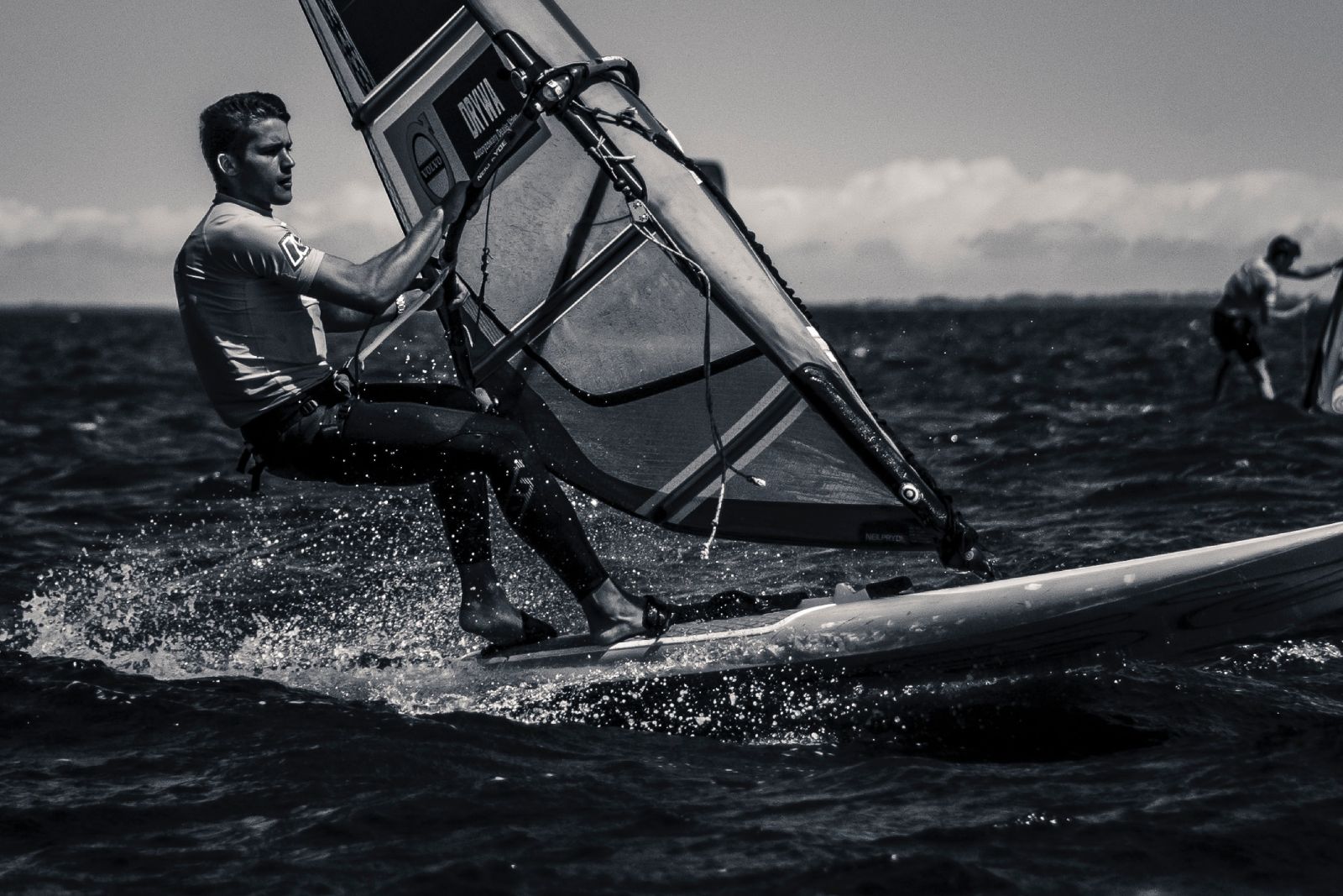 windsurfing in paros